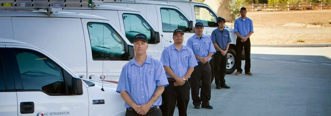 KIC Refrigeration crew ready for Mini Split Repair jobs across Calabasas